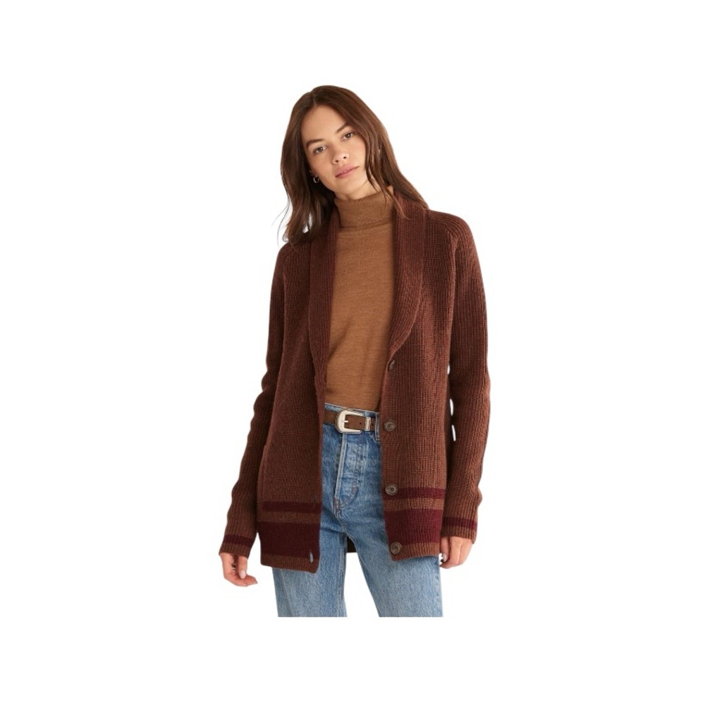 Pendleton Brown Cardigan Sweater